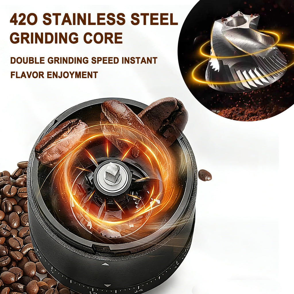Portable Electric Coffee Burr Grinder A163024