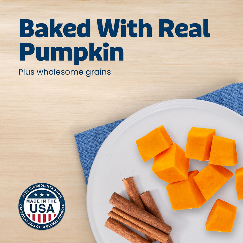 Pumpkin & Cinnamon Dog Biscuits, 16 oz D310