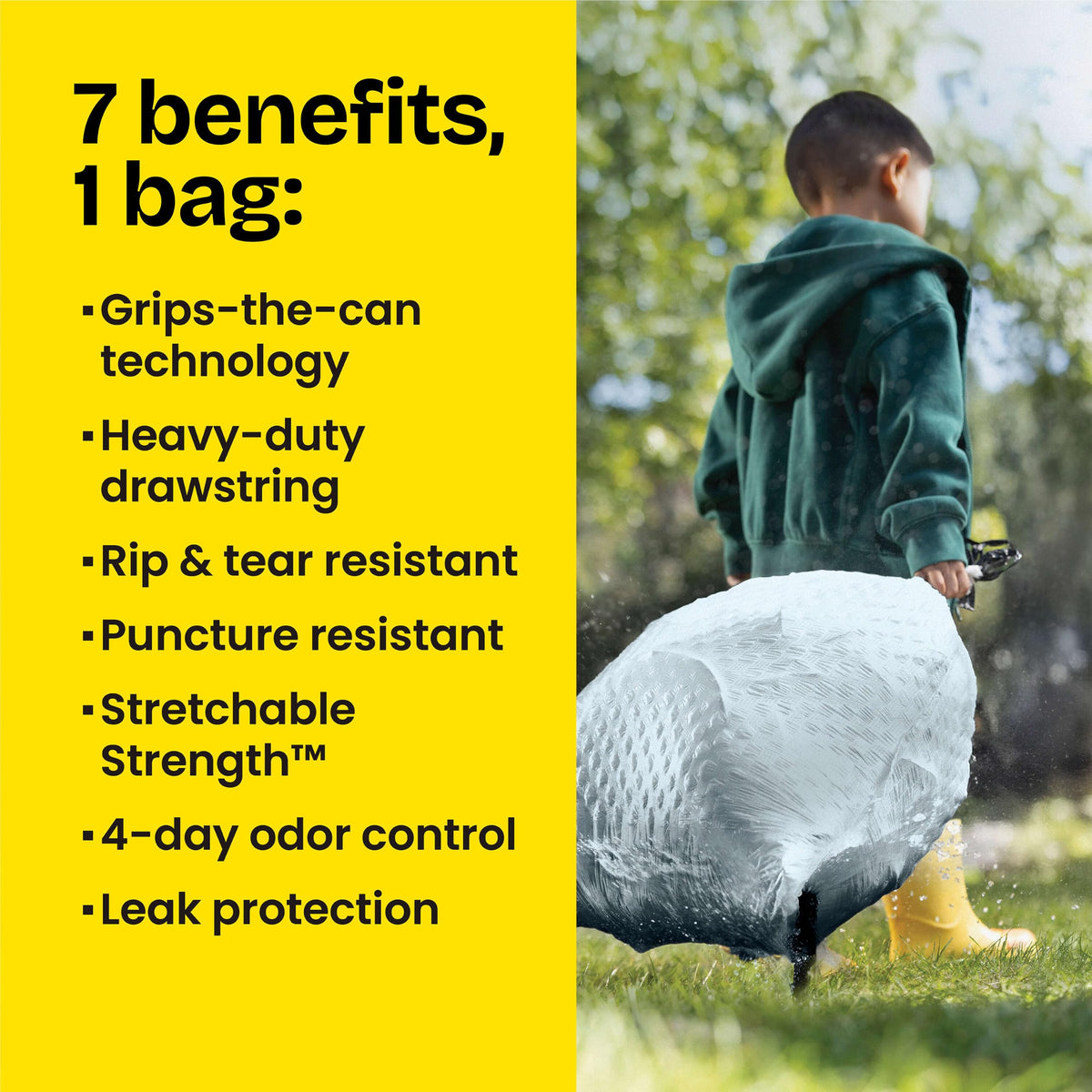 13 Gallon Tall Kitchen Trash Bags 110 Count R4488
