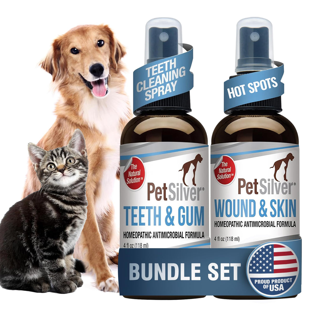 Wound & Skin Spray and Teeth & Gum Spray 4 fl oz G471