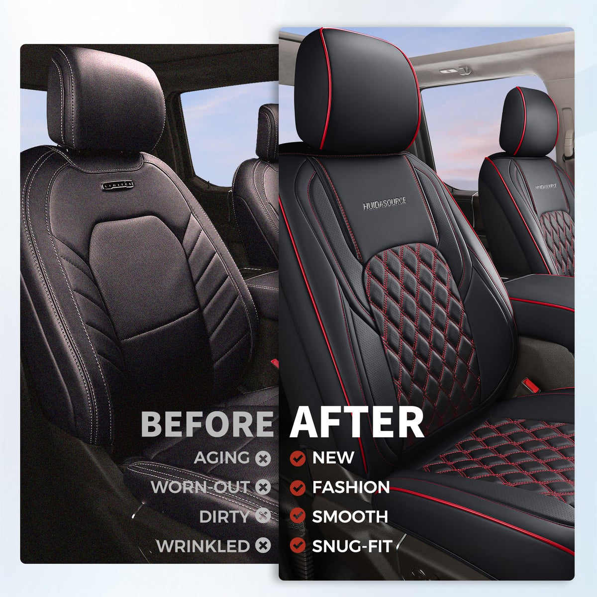 Seat Covers 4 Door Without Rear Cupholder E843