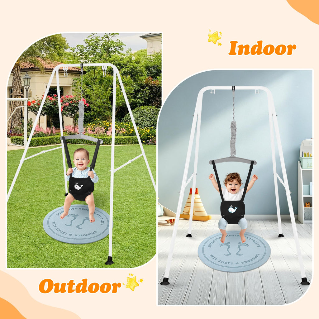Foldable Baby Jumpers and Bouncers with Yoga Mat U91701