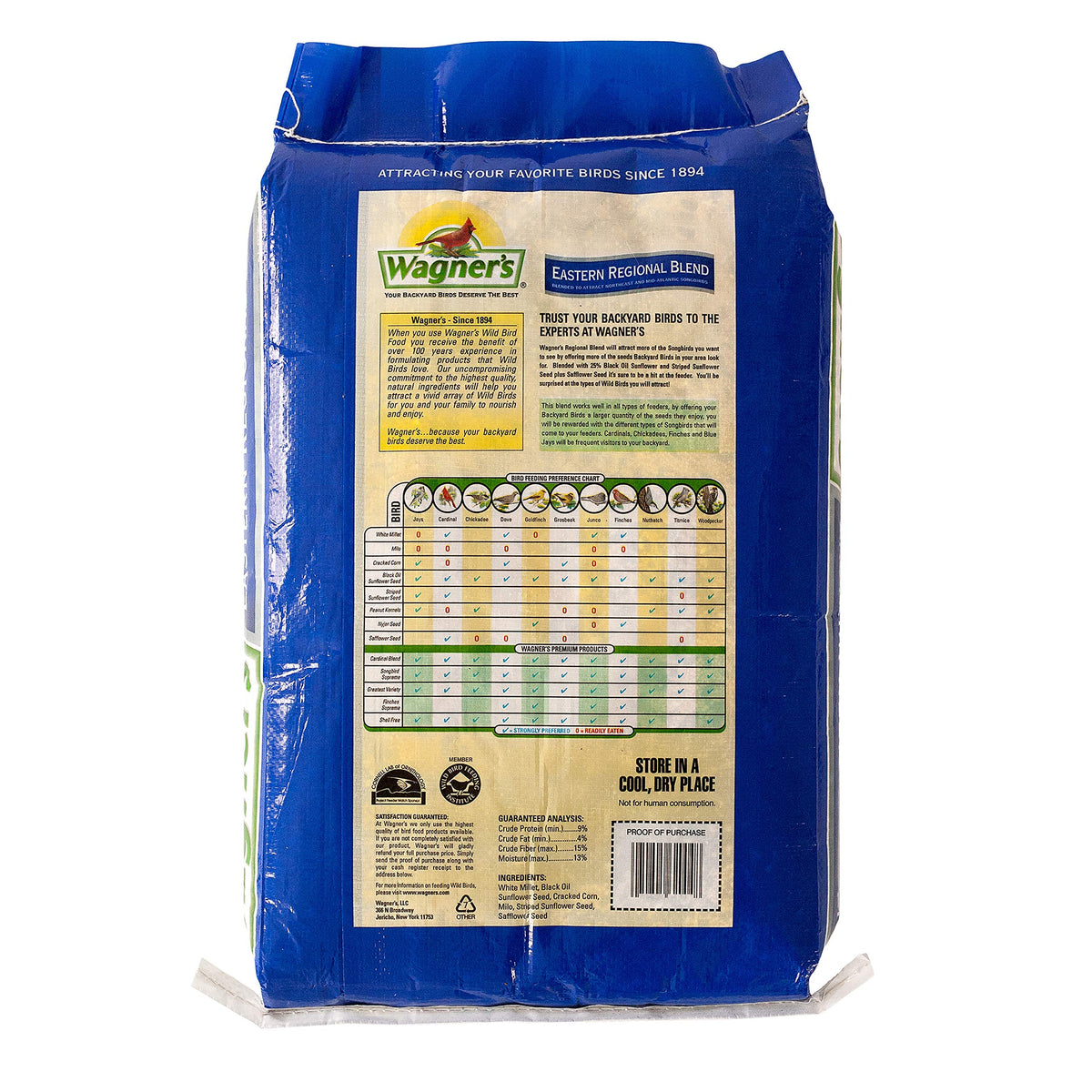 40 lb Fruit and Nut Wild Bird Seed Mix K6559